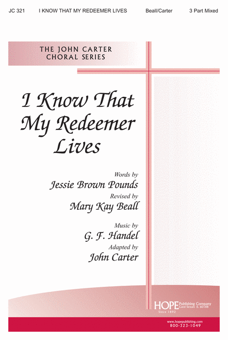 I Know That My Redeemer Lives