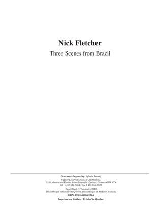 Book cover for Three Scenes from Brazil