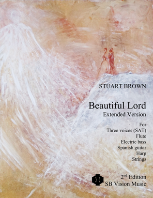 Book cover for Beautiful Lord vocal score