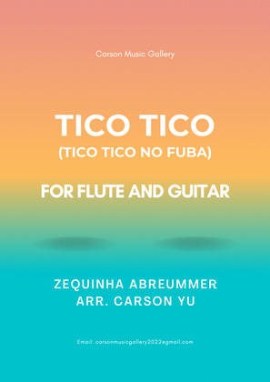 Book cover for Tico Tico (tico Tico No Fuba)