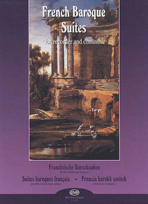 Book cover for French Baroque Suites For Recorder And Continuo
