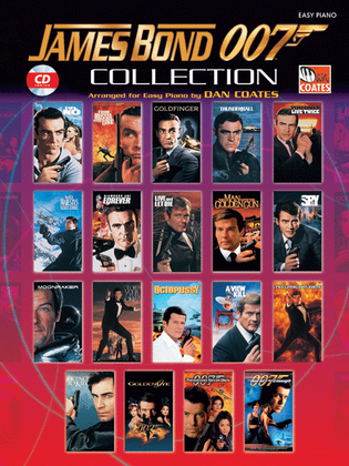 Book cover for James Bond 007 Collection - Easy Piano (Book/CD)