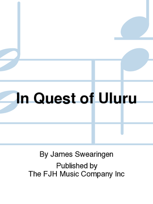 Book cover for In Quest of Uluru