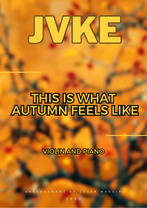 Book cover for This Is What Autumn Feels Like