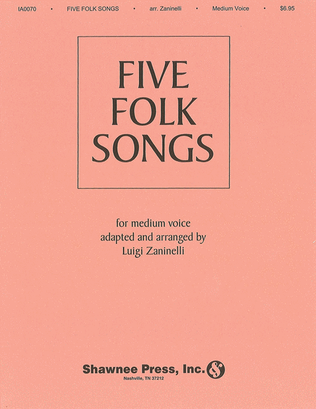 Book cover for Five Folk Songs