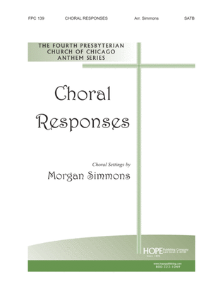 Book cover for Choral Responses