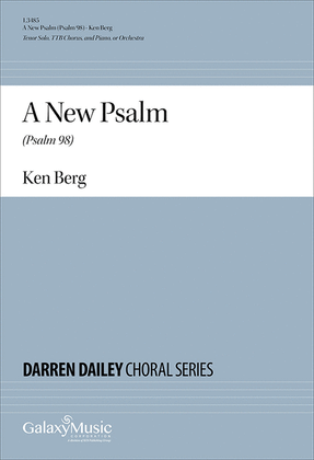 Book cover for A New Psalm (Psalm 98)