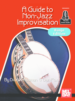 Book cover for A Guide To Non-Jazz Improvisation: Banjo Edition