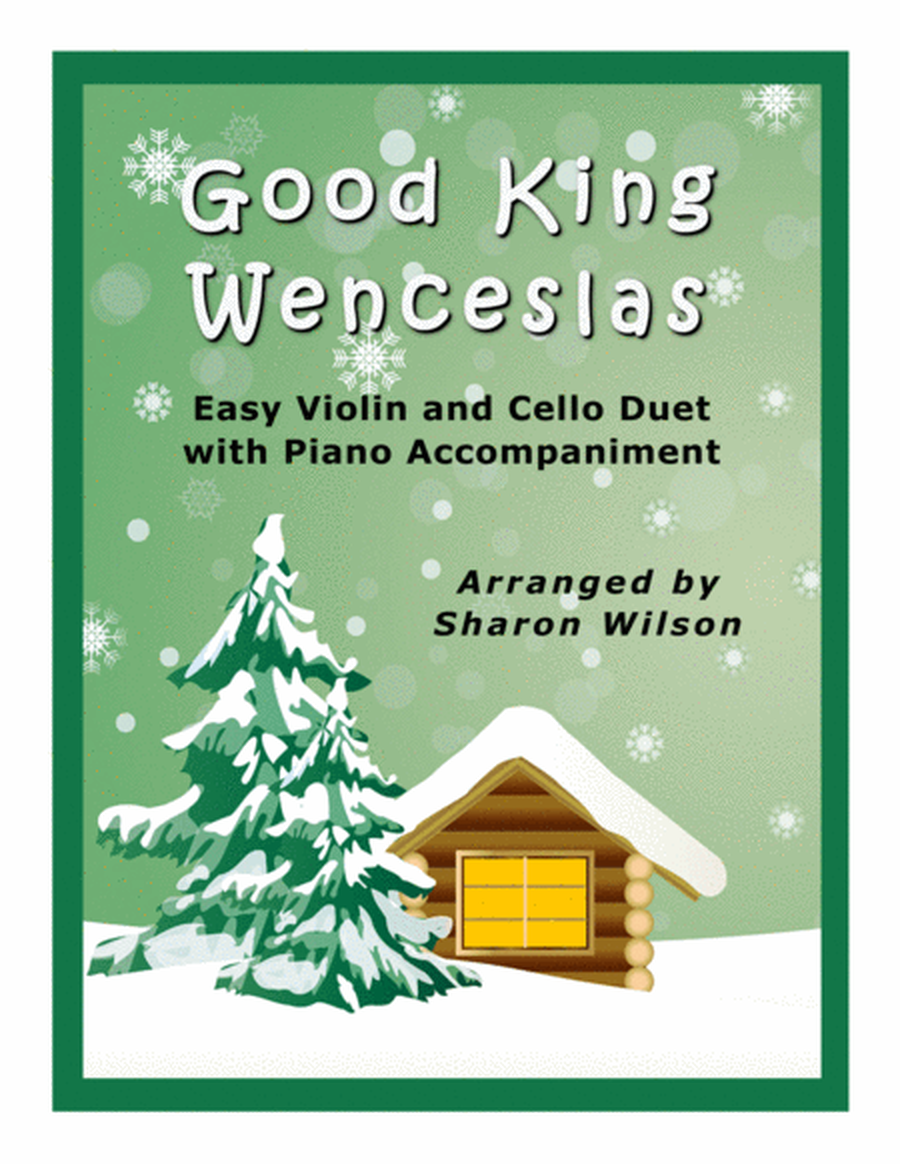 Good King Wenceslas (Easy Violin and Cello Duet with Piano Accompaniment) image number null