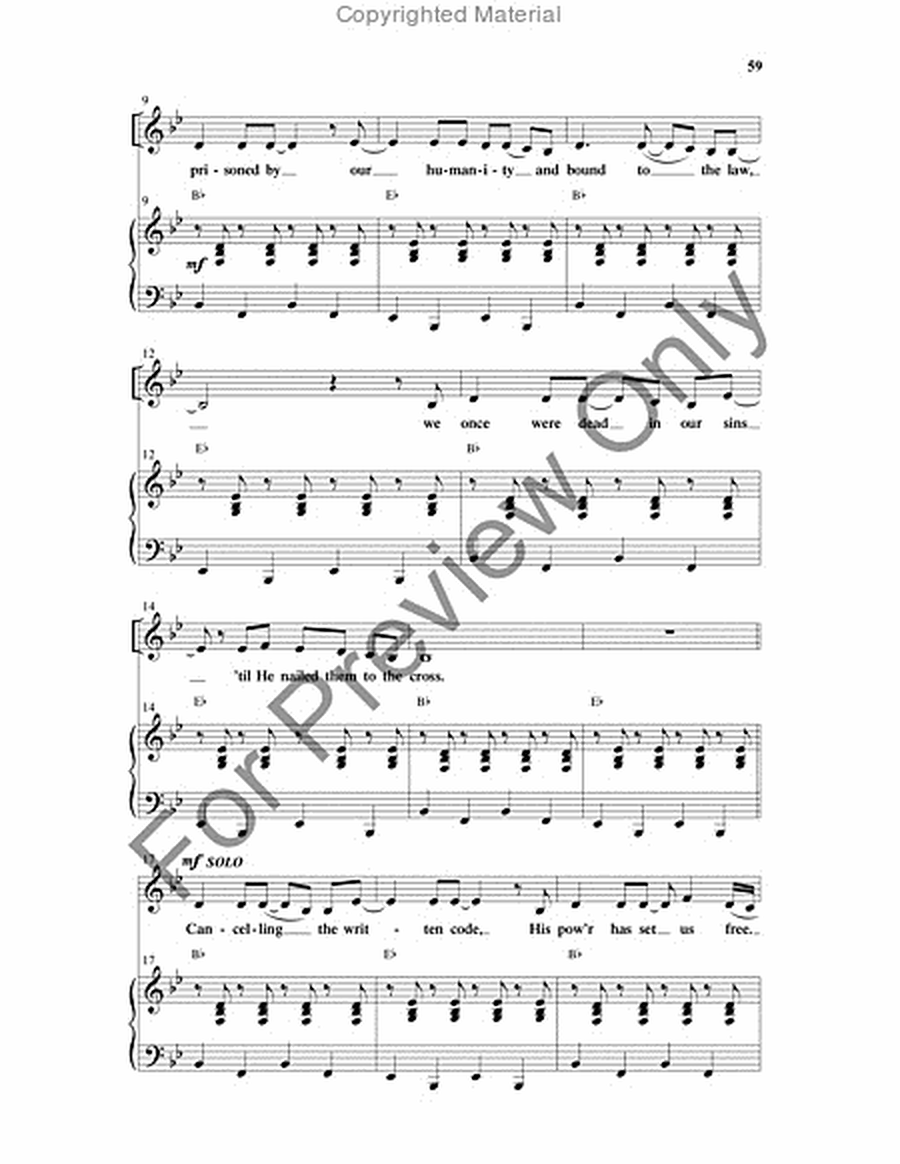 Back To The Cross - Choral Book image number null