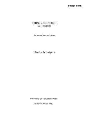 Book cover for This Green Tide Op.103