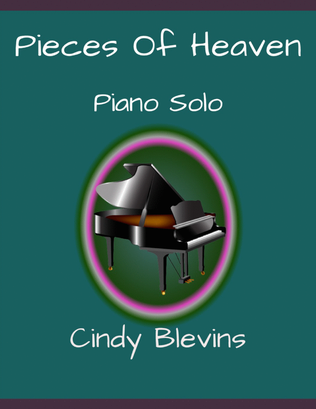 Book cover for Pieces of Heaven, original Piano Solo