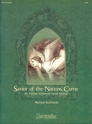 Book cover for Savior of the Nations, Come (Full Score)