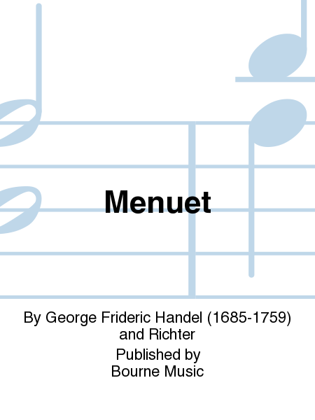 Menuet [Handel/Richter]