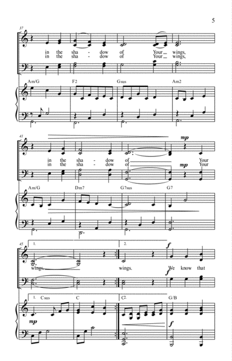 In the Shadow of Your Wings - Choral Anthem (SATB) image number null