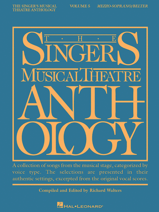 Book cover for The Singer's Musical Theatre Anthology – Volume 5