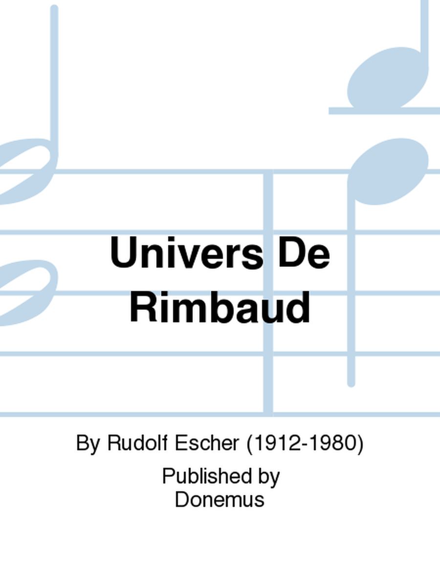 Univers De Rimbaud