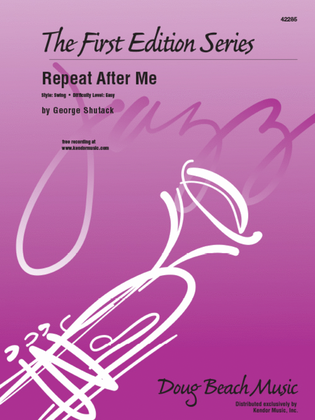 Book cover for Repeat After Me