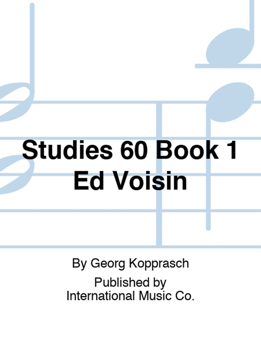 Kopprasch - 60 Studies 60 Book 1 Trumpet