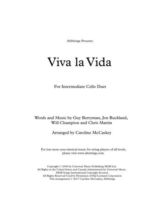 Book cover for Viva La Vida