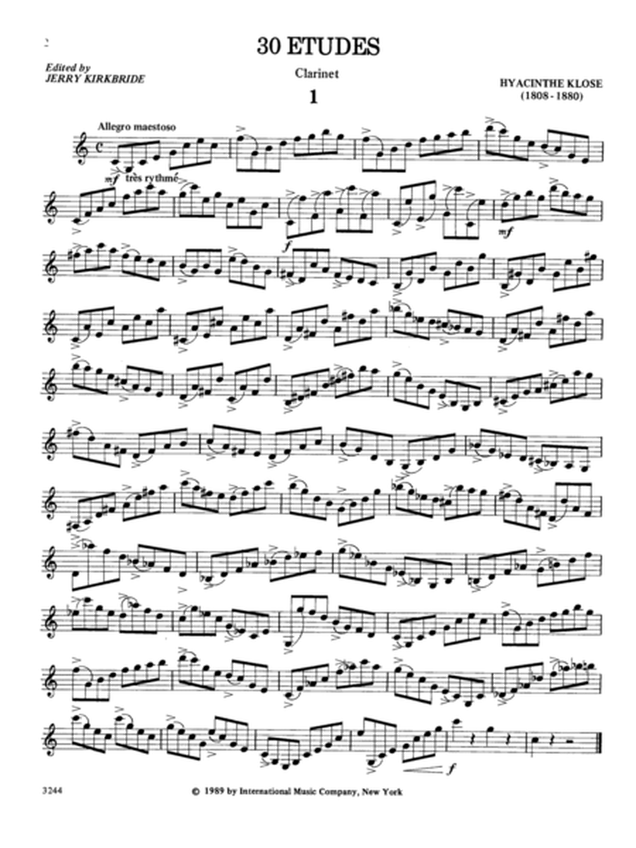 30 Etudes