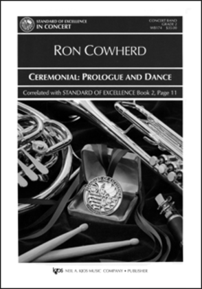 Book cover for Ceremonial: Prologue & Dance - Score