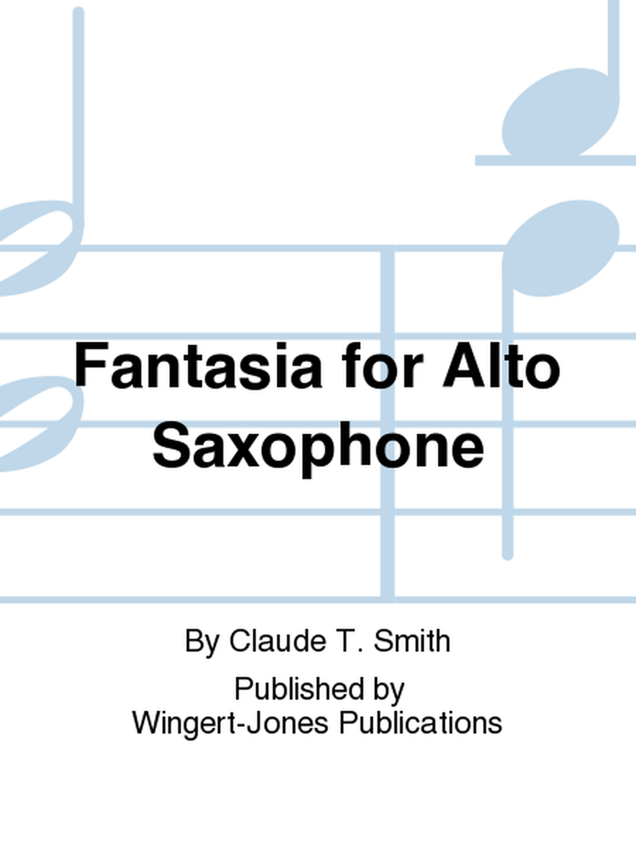 Fantasia for Alto Saxophone