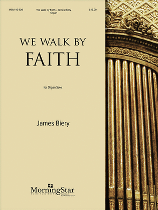 Book cover for We Walk by Faith