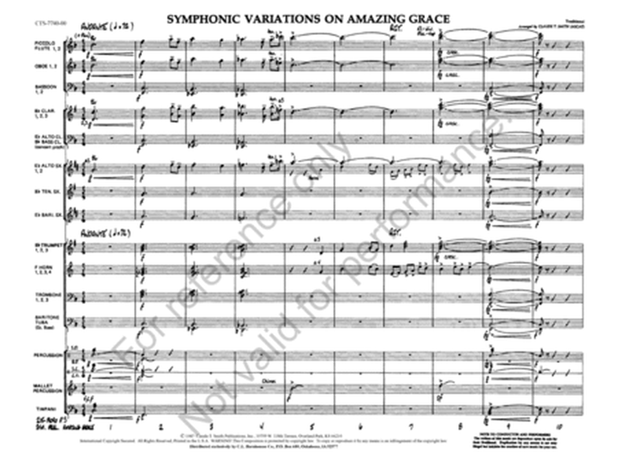 Symphonic Variations on Amazing Grace image number null