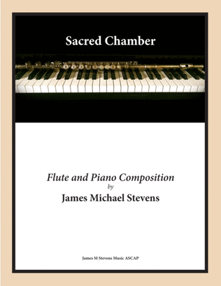 Book cover for Sacred Chamber - Flute & Piano