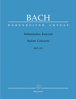 Italian Concerto F major BWV 971