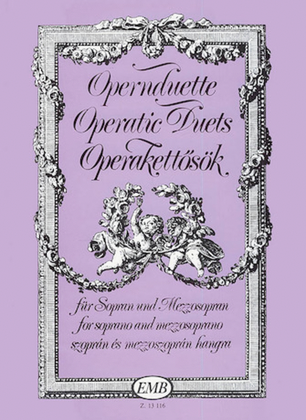 Book cover for Opera Duets for Soprano and Mezzo-Soprano