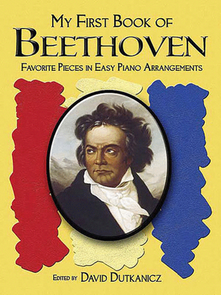 Book cover for A First Book of Beethoven -- For The Beginning Pianist with Downloadable MP3s