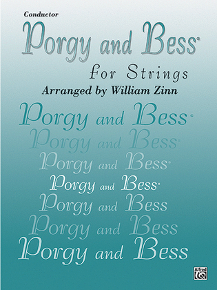 Book cover for Porgy and Bess for Strings