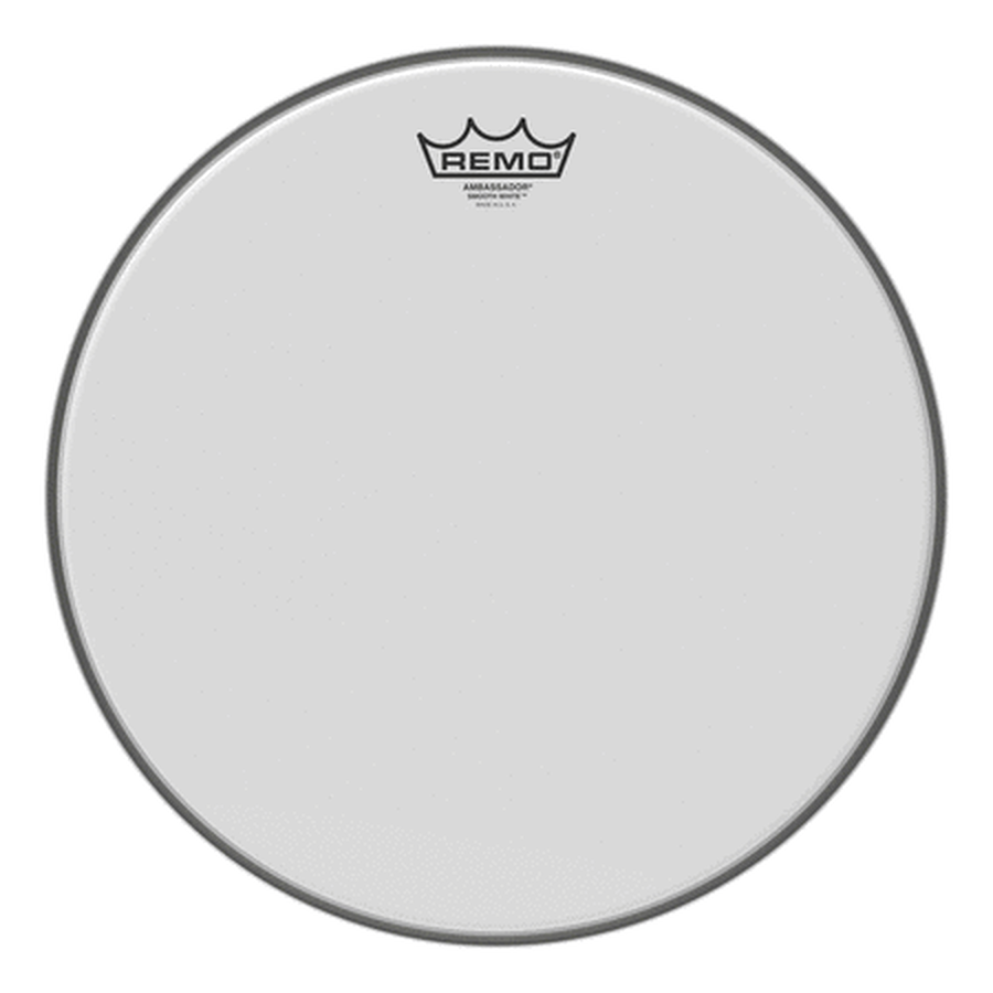 Ambassador Smooth White Series Drumhead