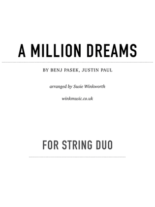 Book cover for A Million Dreams