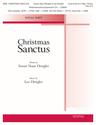 Book cover for Christmas Sanctus