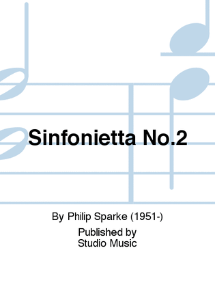 Book cover for Sinfonietta No.2