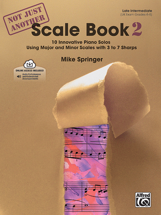 Book cover for Not Just Another Scale Book, Book 2