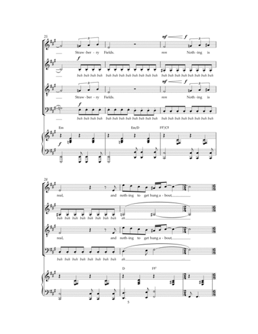 Strawberry Fields Forever (arr. Jeremy Birchall)