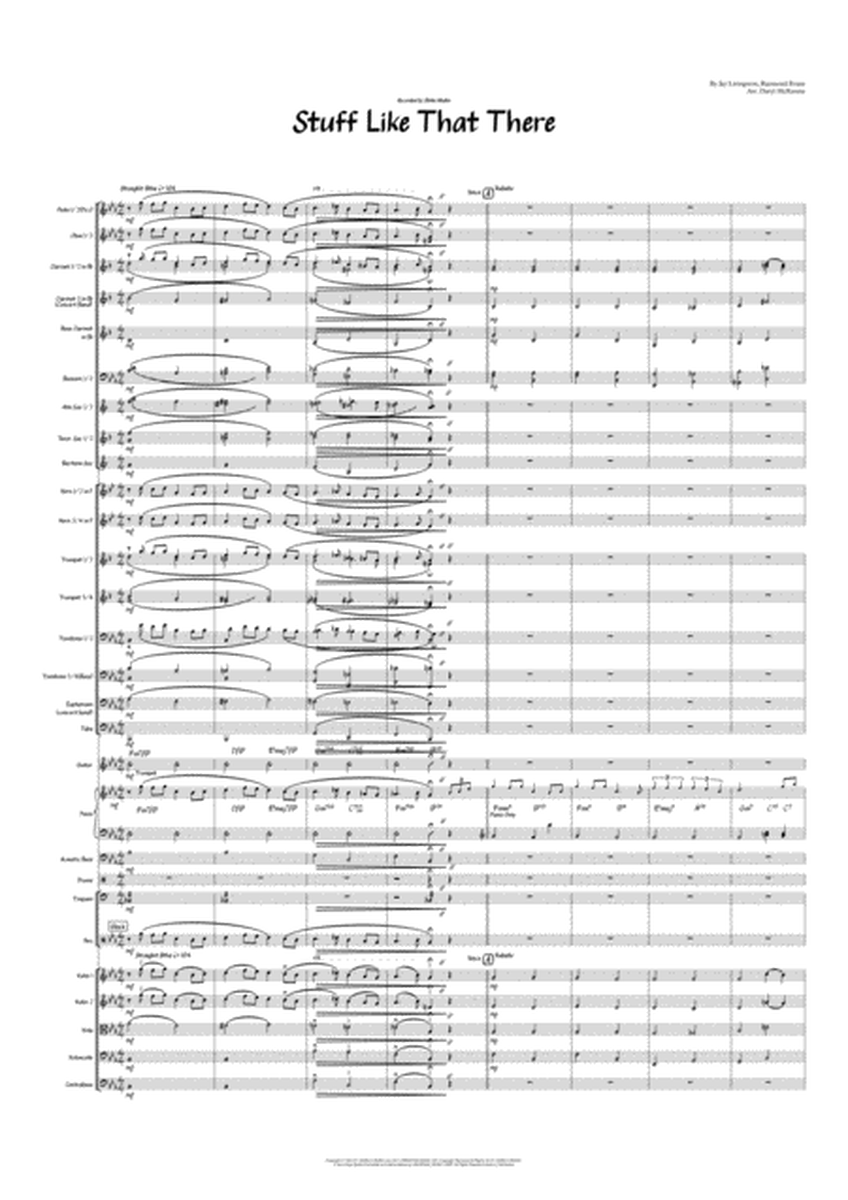 Stuff Like That There - Vocal with Concert Band or Pops Orchestra - Key of F