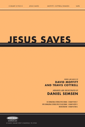 Book cover for Jesus Saves - Anthem