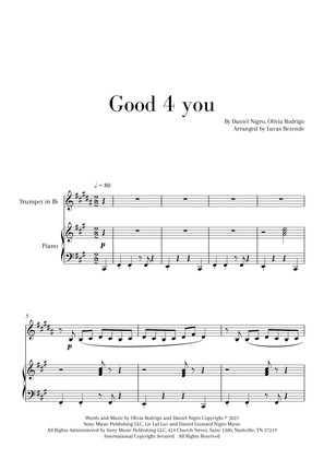 Book cover for Good 4 U