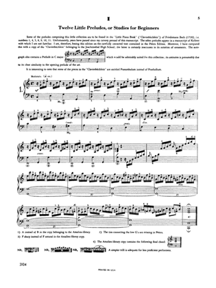 Bach: Various Short Preludes and Fugues