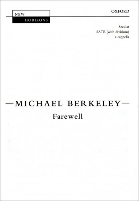 Michael Berkeley: Farewell