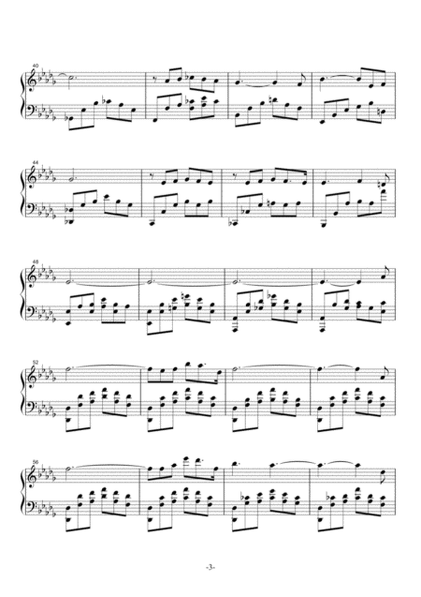 Shapes of a Dream book 8 for piano solo, Op.65 image number null