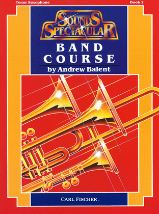 Book cover for Sounds Spectacular Band Course