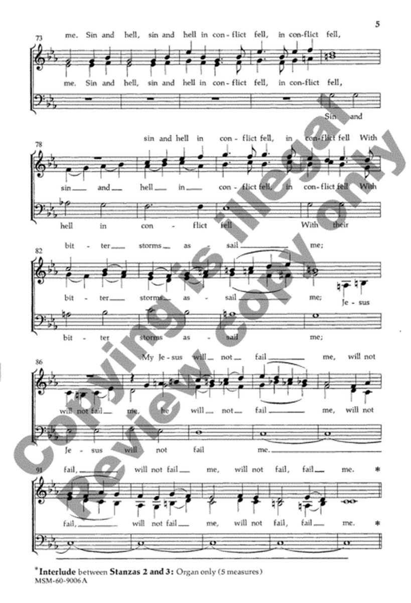 Jesus, Priceless Treasure (Choral Score)