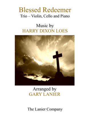 Book cover for BLESSED REDEEMER (Trio – Violin, Cello & Piano with Score and Parts)