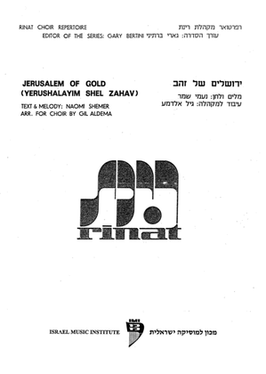 Book cover for Jerusalem of Gold